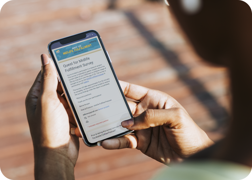 Midlife Fulfilled Survey | Midlife Fulfilled Podcast