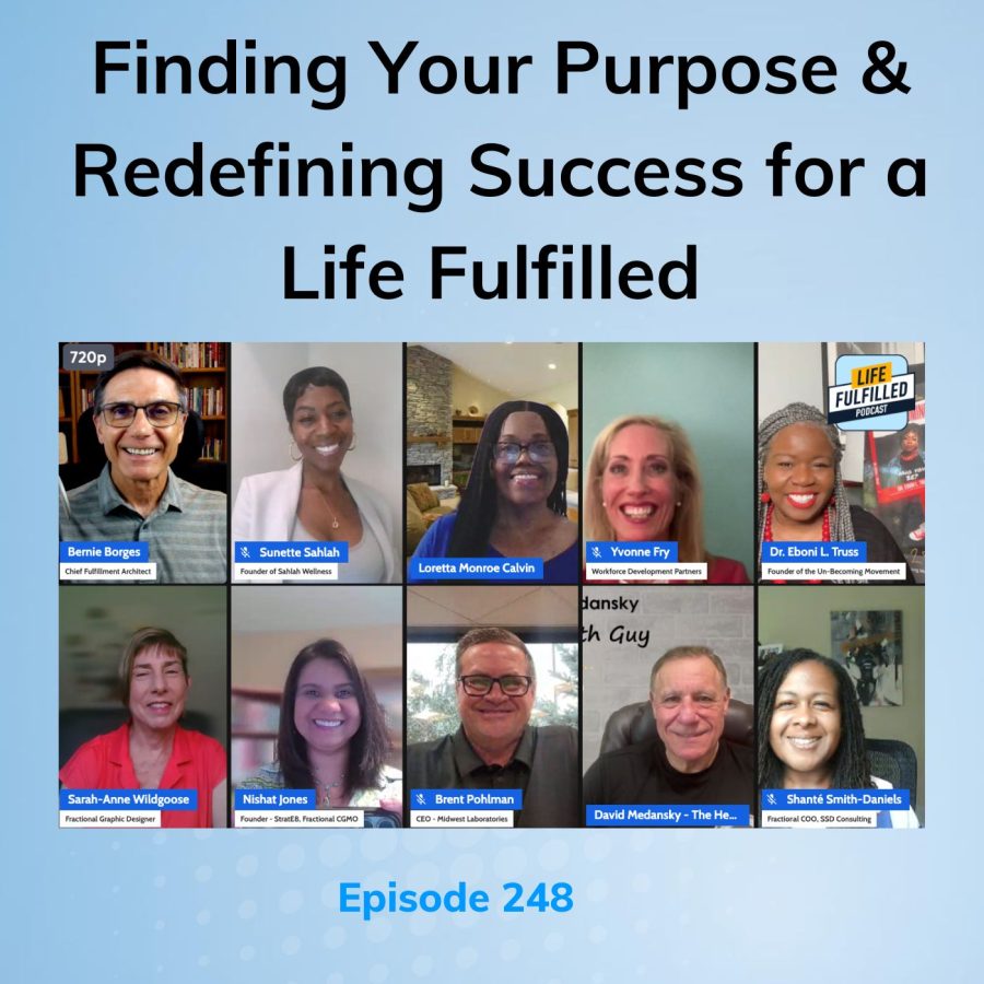 Group podcast recording | Life Fulfilled Podcast