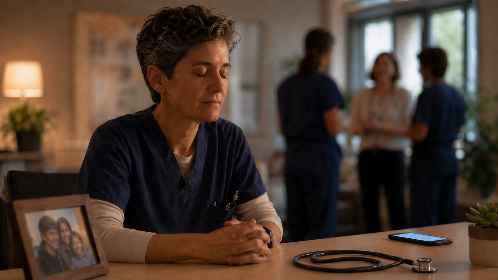 doctor reflecting on relationships | Fulfillment Centric Leadership